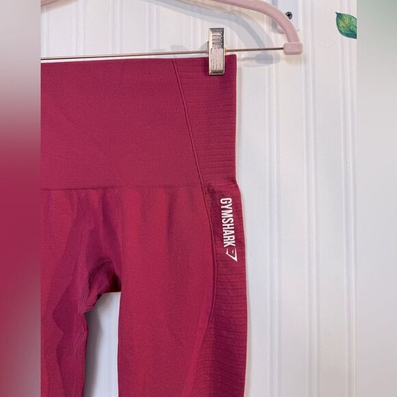 Gymshark Red High-Waisted Leggings Seamless Sz. XS - Picture 3 of 7